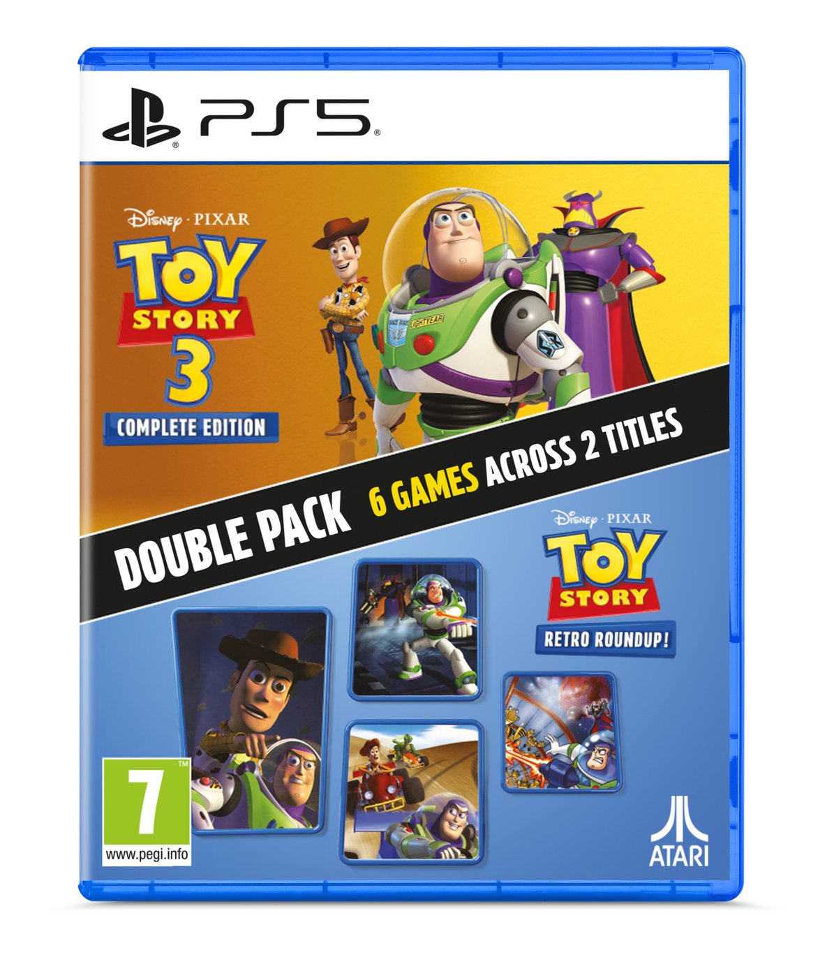 Toy Story Retro Roundup & Toy Story 3 Complete Edition Double Pack PS5 Game
