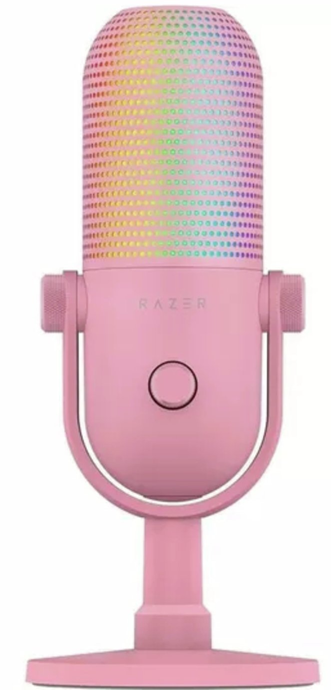 Razer Seiren V3 Chroma USB Microphone - Quartz