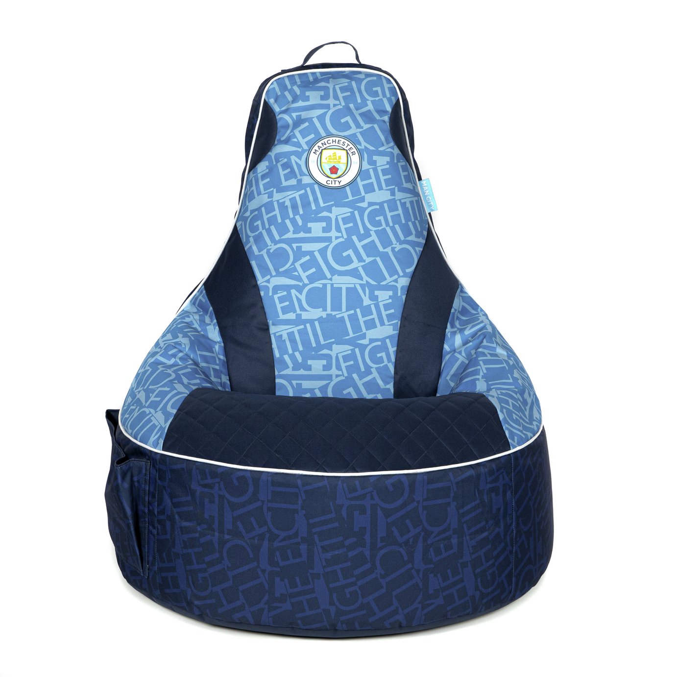 Manchester City FC Big Chill Bean Bag Chair - Blue