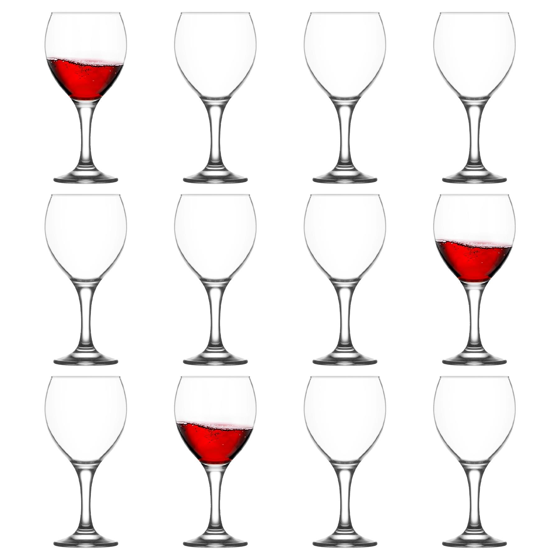 LAV Misket Red Wine Glasses -  Pack of 12