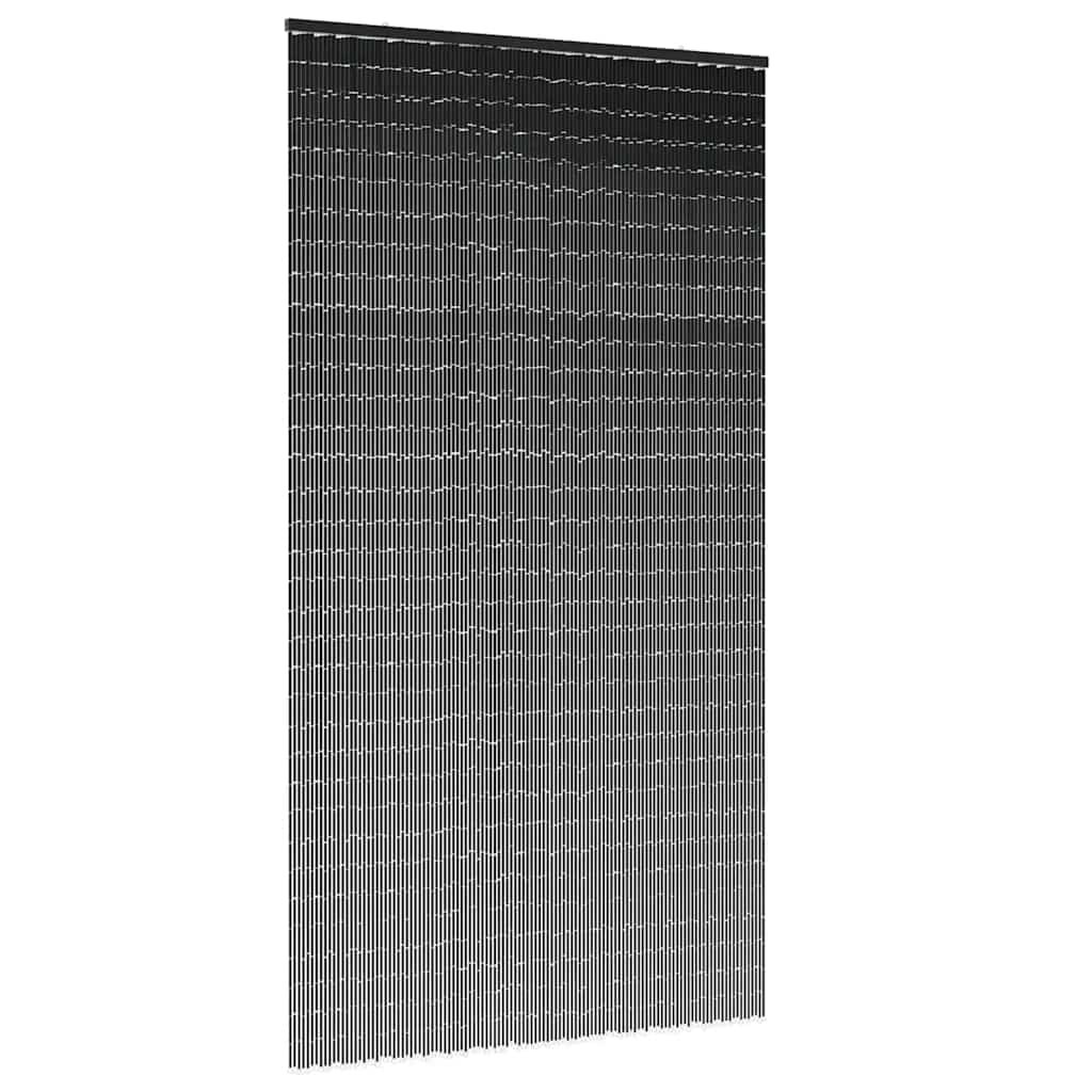 Walplus Wood Insect Door Screen - Dark Grey - 120 x 220 cm