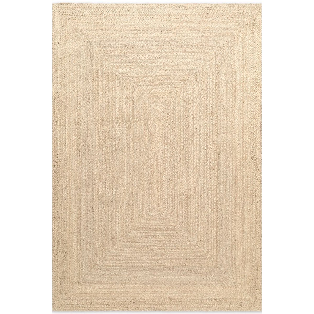 Hanse Home White Sharmila Natural Fibre Reversible Rug - 80 x 150cm