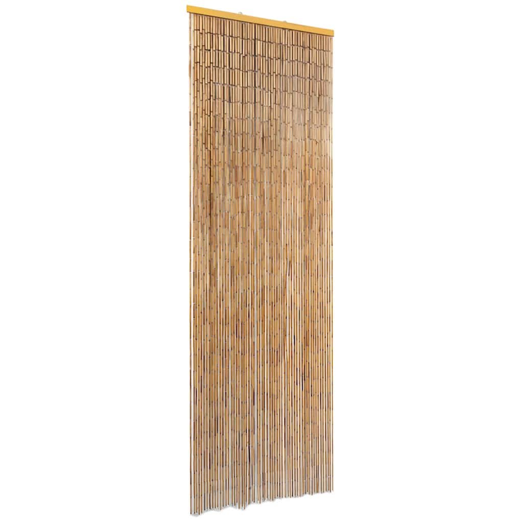 Walplus Bamboo Insect Door Screen - Brown - 56 x 185 cm