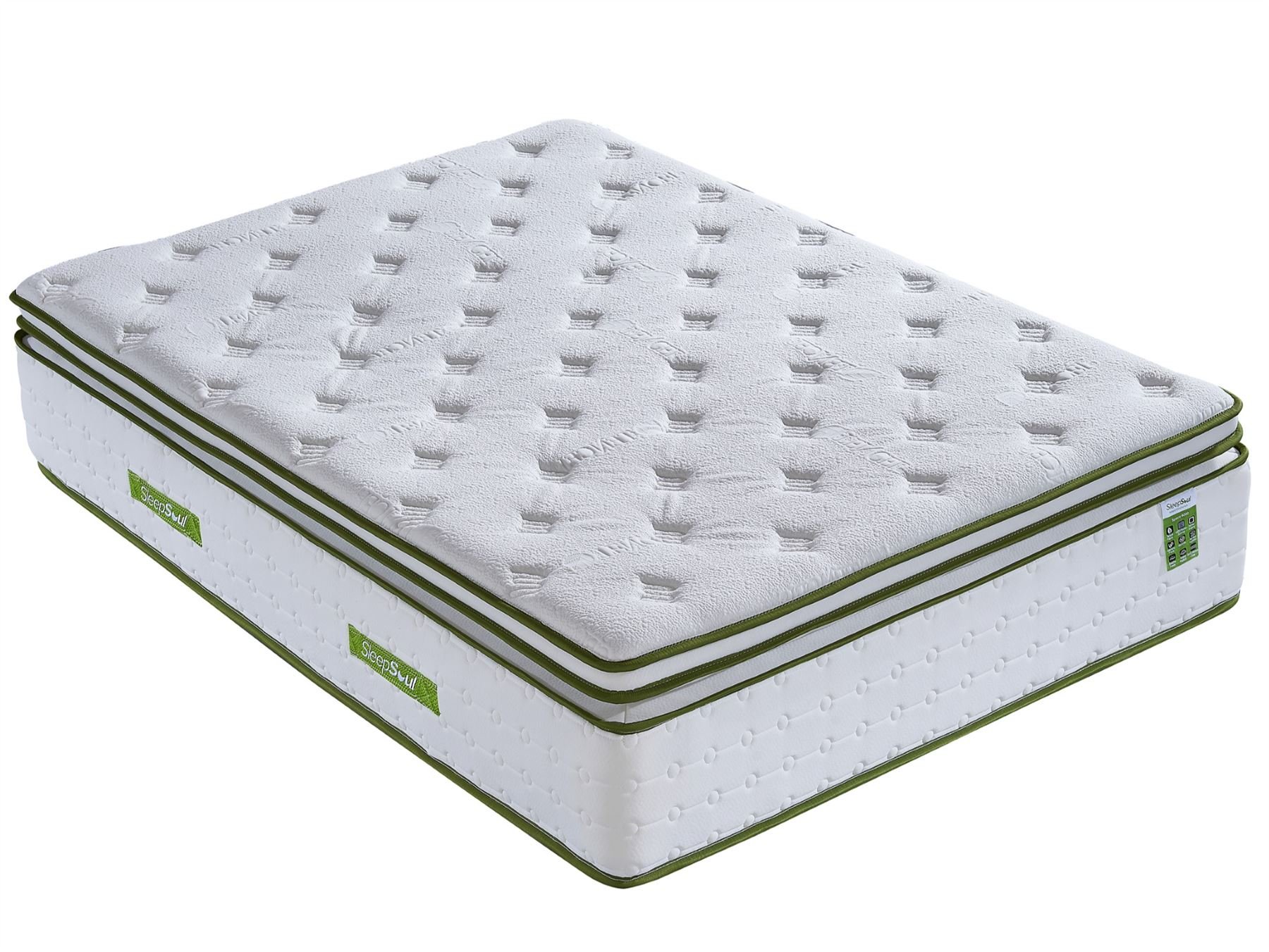 SleepSoul Space 4000 Firm Orthopaedic Hybrid Mattress - Super King