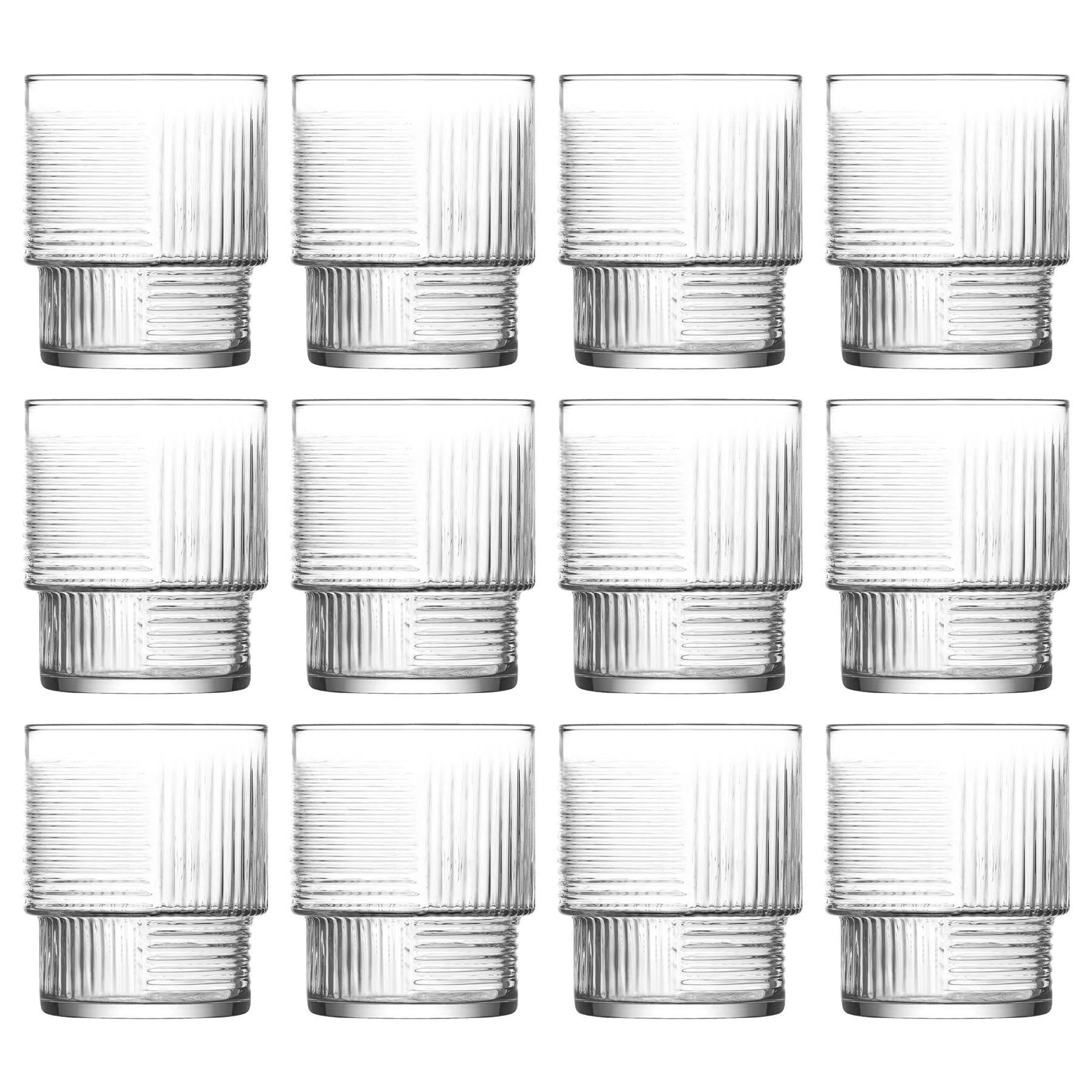 LAV Helen Stacking Whisky Glasses - 230ml - Pack of 12