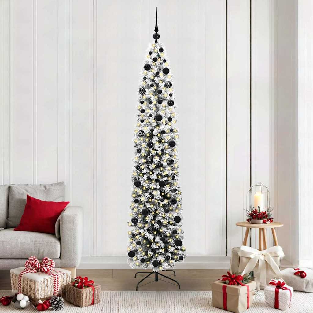 Walplus 300 LED Bulbs Artificial Christmas Tree - Green - 210 cm