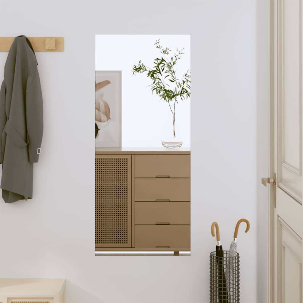 Walplus Glass Wall Mirror - Silver - 40 x 80 cm