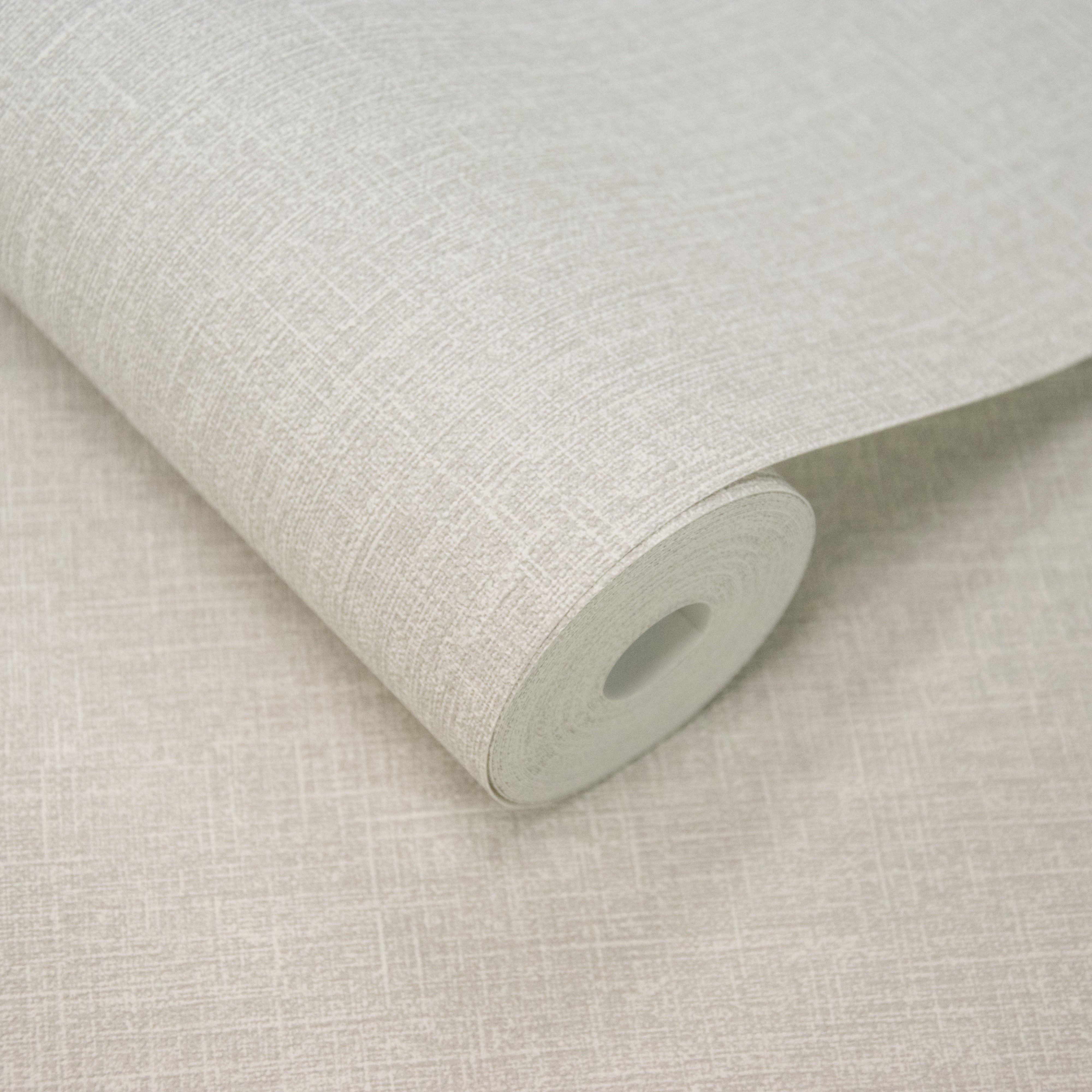 Grandeco Cirrus Textured Antibacterial Wallpaper - Light Grey