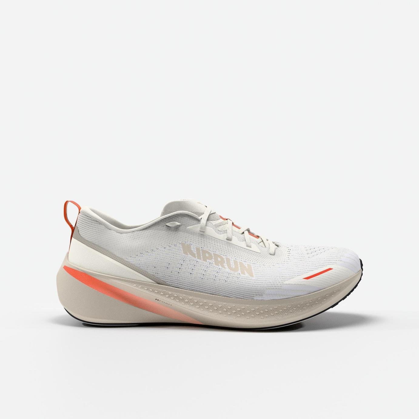 Decathlon Men's Kipcore Running Shoes - White and Beige