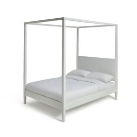 Featured image of post White Wooden Bed Frame Double Argos : From single and double beds with slatted frame to bunk beds for kids or stylish futons for your guest bedroom, our range of beds includes wooden when you have picked the right type and frame, we recommend to order your bed together with a mattress to ensure the best body support possible.