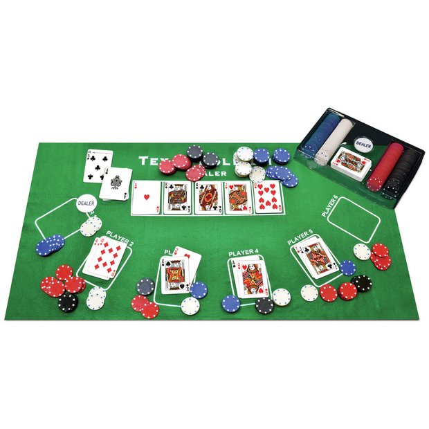 doorboren Communicatie netwerk genezen Buy ProPoker Texas Hold'em Poker Set | Poker sets and games | Argos