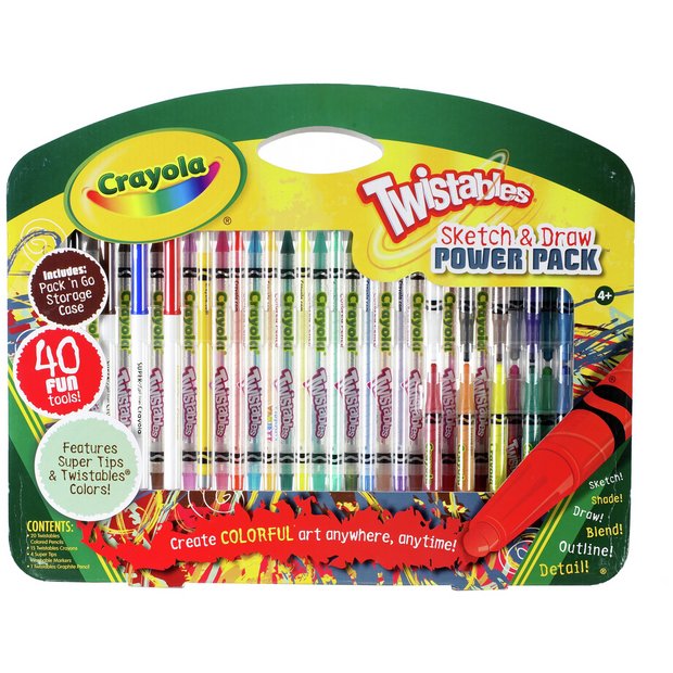 Crayola Twistables Coloured Pencils (Pack of 30)