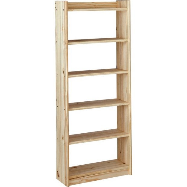 Buy Argos Home Unfinished 6 Shelf Solid Pine Storage Unit