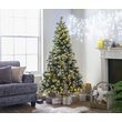 6ft Pre-Lit Snow Tipped Christmas Tree with 180 Lights