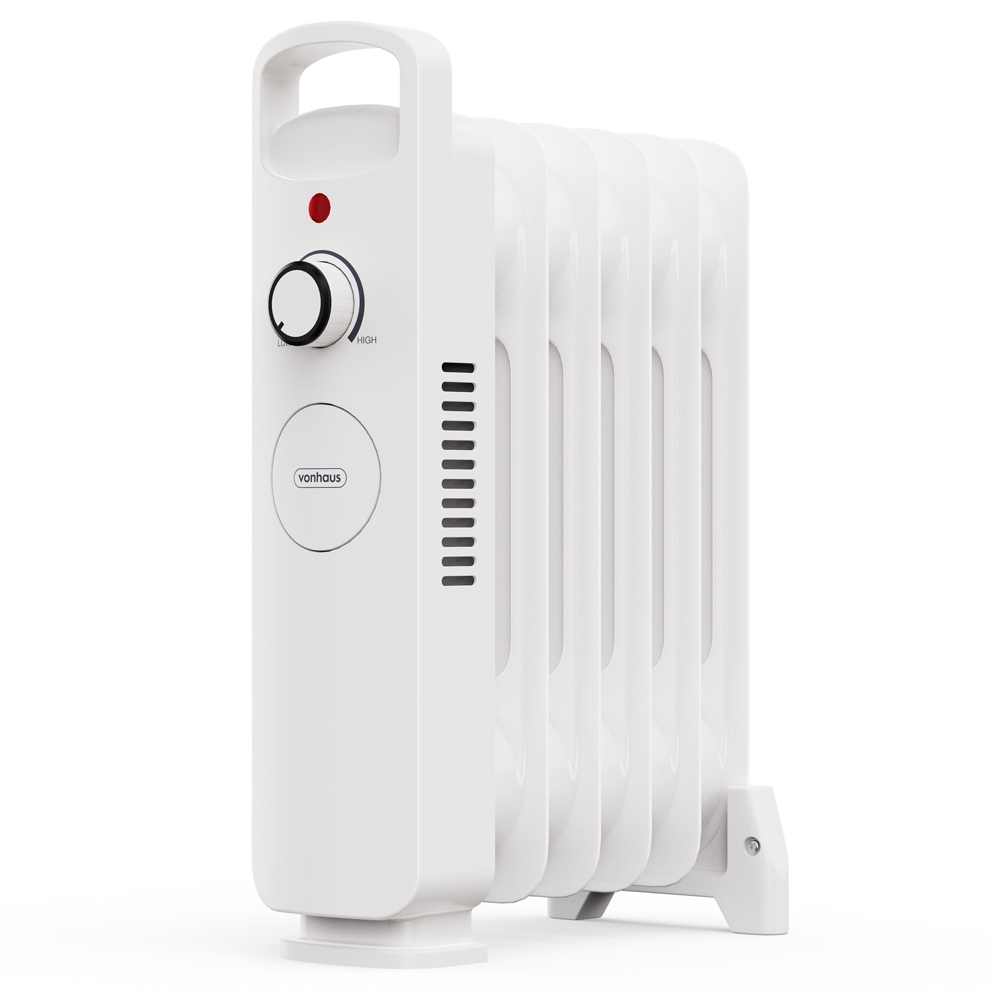 VonHaus 6 Fin 800W Oil Filled Radiator - Portable