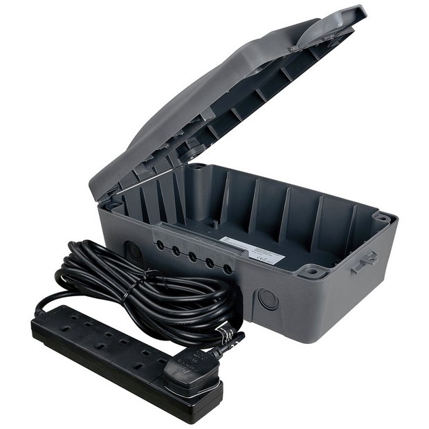 Masterplug weatherproof deals box