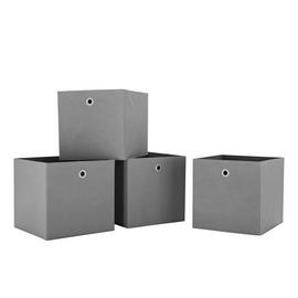 Habitat Set of 4 Squares Plus Boxes - Grey