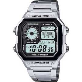 Casio Illuminator Stainless Steel Bracelet Watch