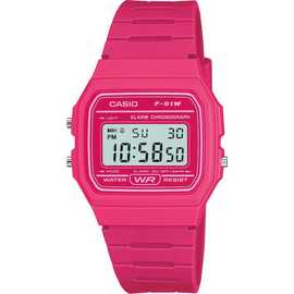Casio Pink Resin Strap Watch