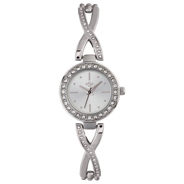 Buy Spirit Ladies' Twist Stone Set Bracelet Watch at Argos.co.uk - Your ...