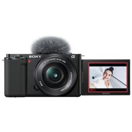 Sony Alpha ZVE10L 24.2MP Vlog Camera With Lens Kit-Black