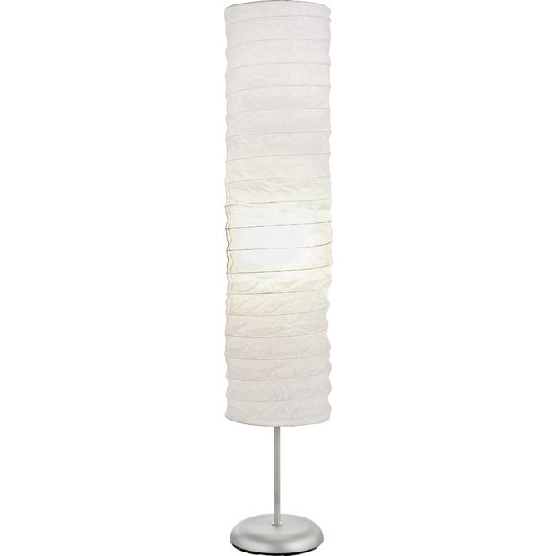 Buy HOME Tube Paper Floor Lamp - White at Argos.co.uk - Your Online ...