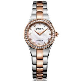 Rotary Ladies Rose Two Tone Stainless Steel Watch