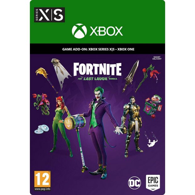 Buy Fortnite The Last Laugh Bundle Xbox Game Digital Download Xbox One Games Argos