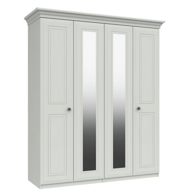 Ready made store white wardrobes