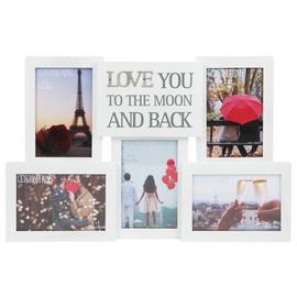 Love You To The Moon & Back Multi Aperture Frame - 29x45cm