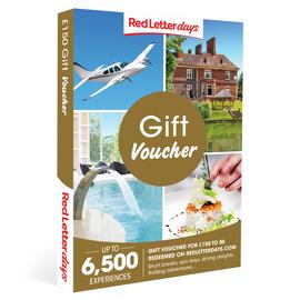 Red Letter Days £150 Gift Voucher