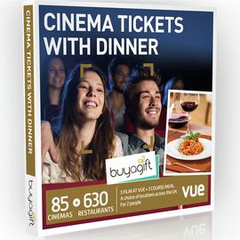 Buyagift Cinema Tickets With Dinner Gift Experience