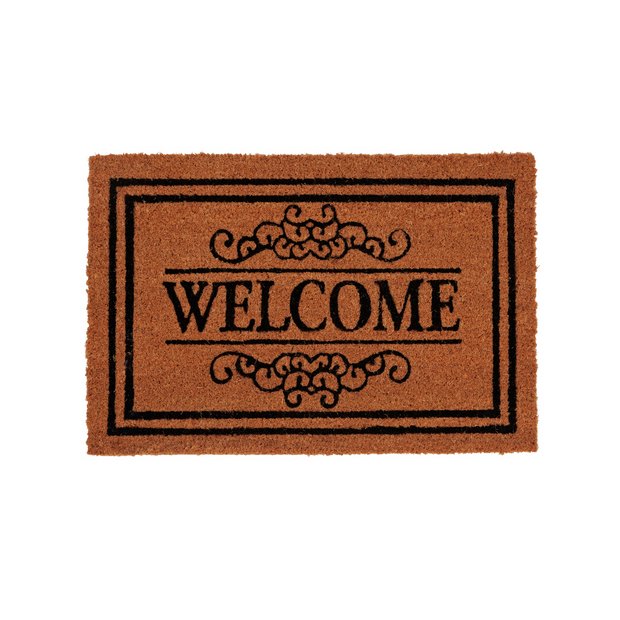 Buy Argos Home Traditional Welcome Coir Doormat Rugs Argos