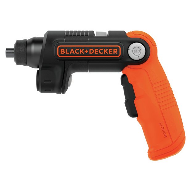  BLACK+DECKER Cordless Screwdriver with Pivoting Handle