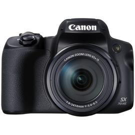 Canon SX70 20MP 65x Zoom Bridge Camera - Black
