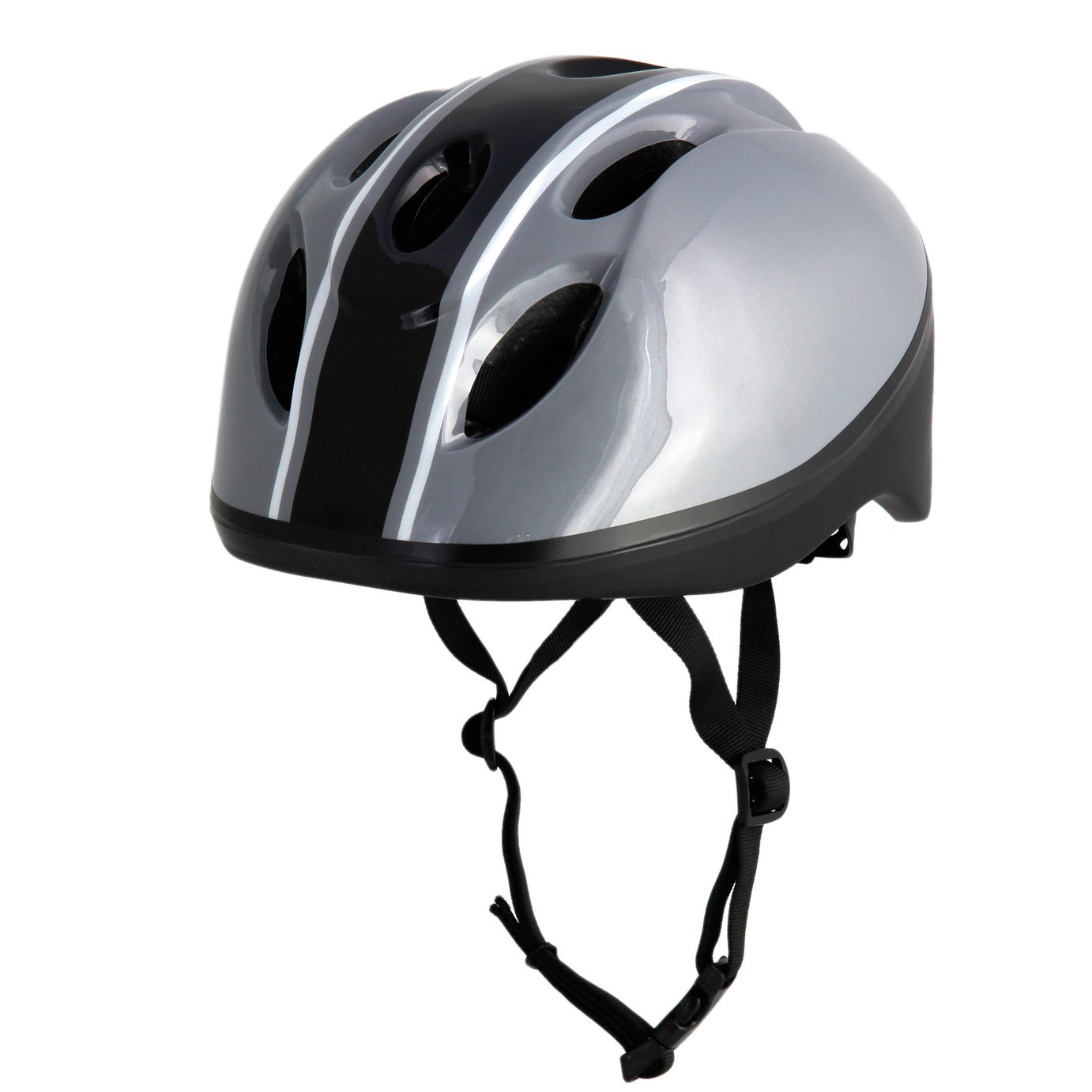 Challenge 48-52cm Kids Bike Helmet - Grey