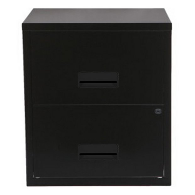 Buy Pierre Henry A4 2 Drawer Filing Cabinet Black Filing Cabinets And Office Storage Argos