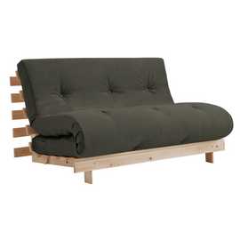 Kyoto Tosa 2 Seater Futon Sofa Bed - Grey