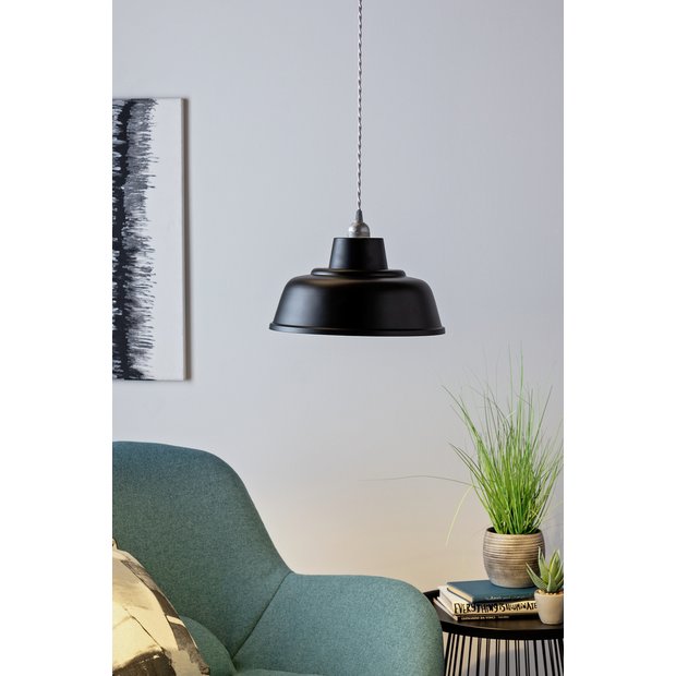 Buy Argos Home Metal Shade Black Lamp Shades Argos