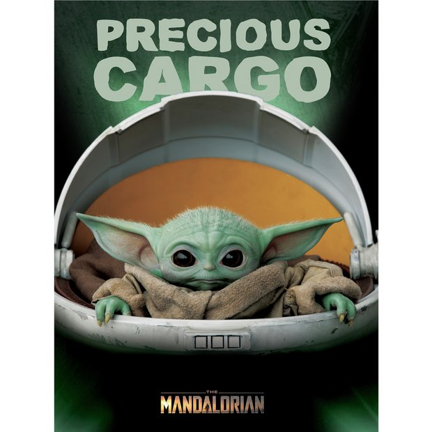 Buy Star Wars Baby Yoda Canvas Wall Art Wall Art And Prints Argos