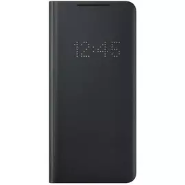 Samsung S21 LED Ultra Clear View Cover - Black