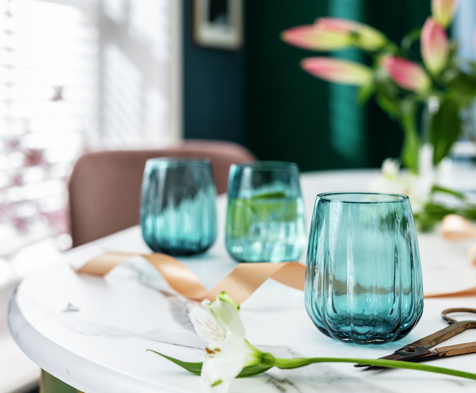 Habitat Japonica Set of 4 Tumbler Glasses