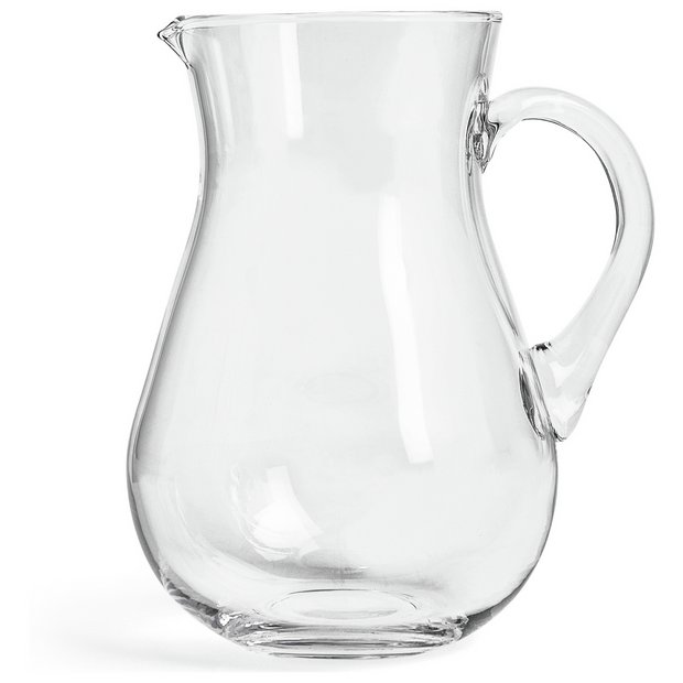 Buy Habitat Glass Oversized Jug - Clear, Jugs and gravy boats