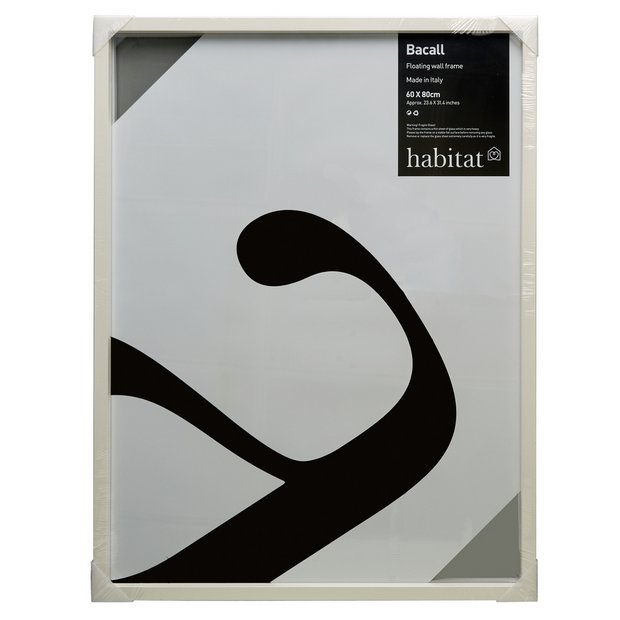 Buy Habitat Bacall Picture Frame White 84x64cm Picture Frames Habitat