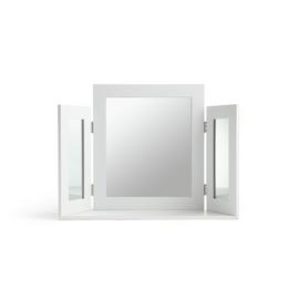 Argos Home Triple Mirror - White