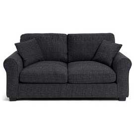 Argos Home Lisbon Fabric 2 Seater Sofa Bed - Charcoal