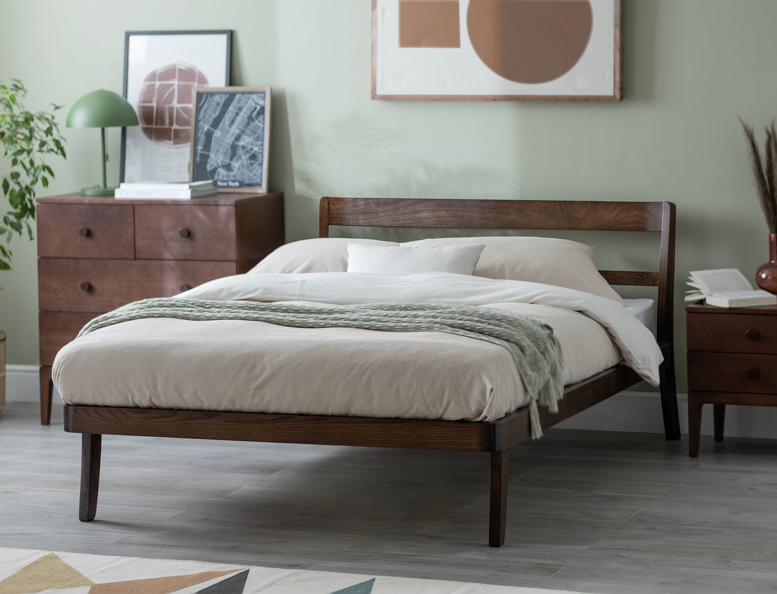 Habitat Tatsuma Wooden Bed Frame