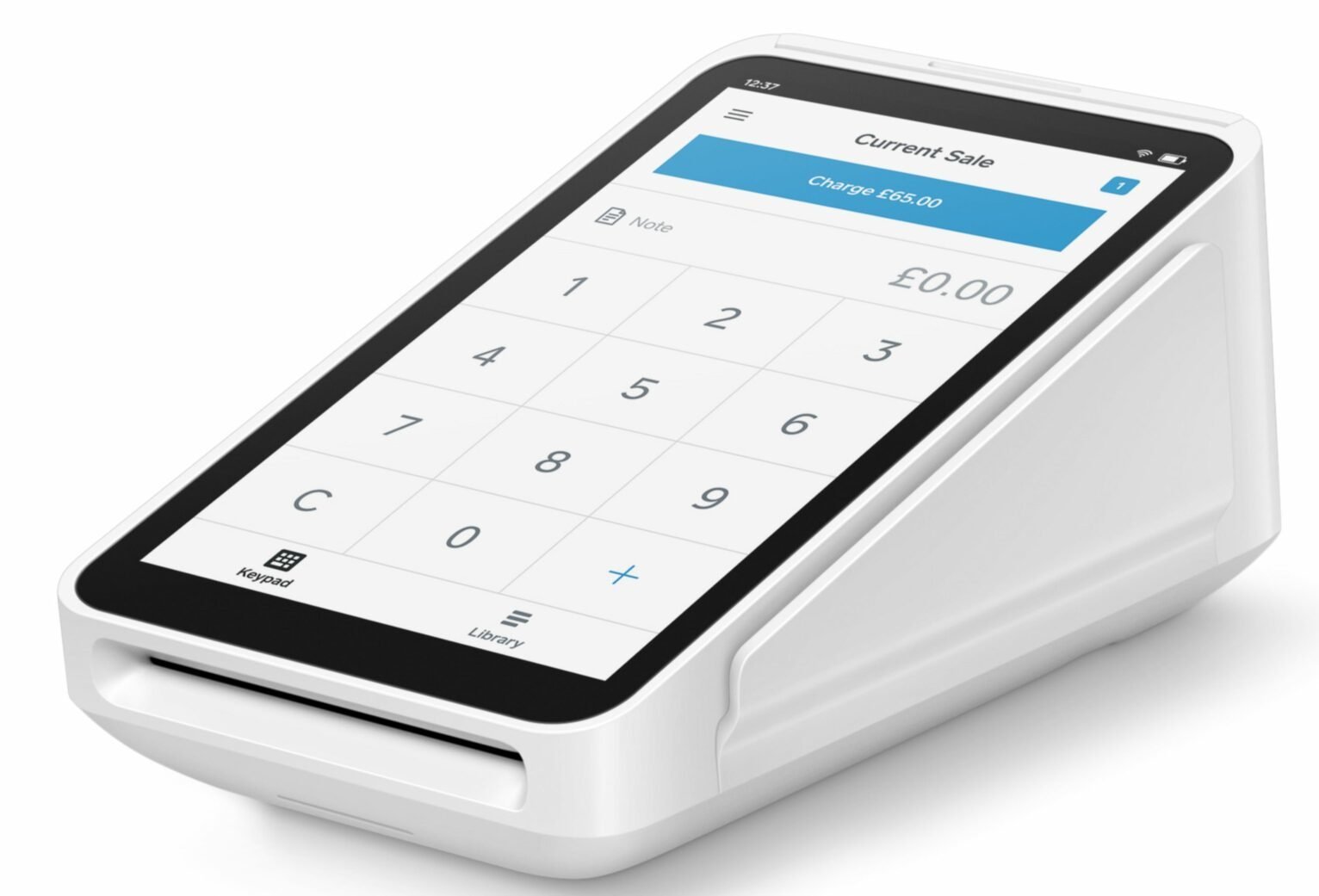 Square Terminal Card Reader Payment Machine & Receipt Print