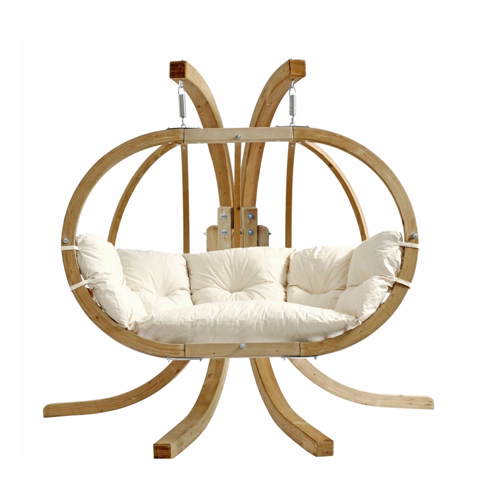 Amazonas Globo Royal Globo Royal Double Seater Hanging Chair Set - Natura
