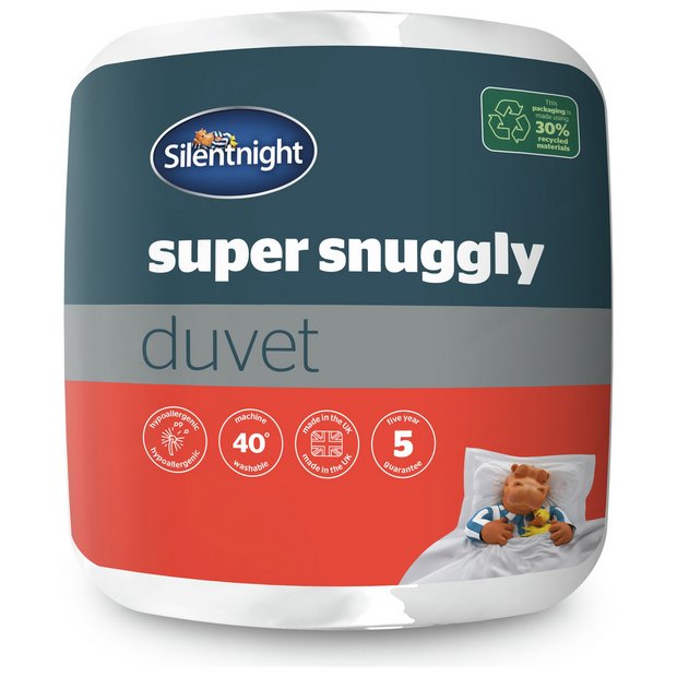 Buy Silentnight Super Snuggly 13 5 Tog Duvet Kingsize Duvets